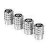 4Pcs Metal Car Tire Valve Stem Caps Auto Accessories For Opel Vauxhall Corsa Astra Insignia Mokka Zafira Meriva Combo Vectra OPC