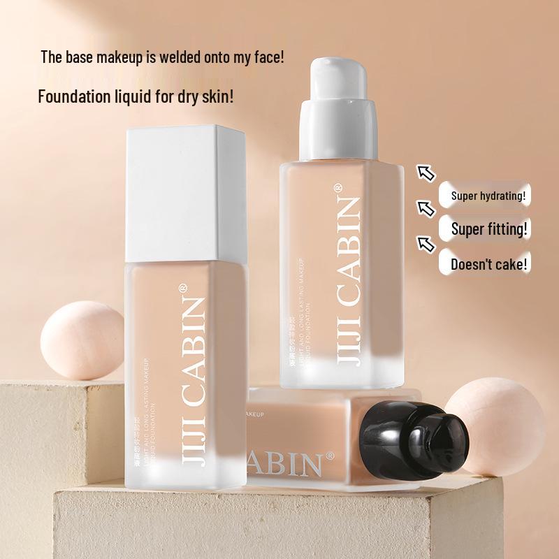 Long-Lasting Lightweight BB Cream: No Caking, No Transfer, Waterproof, Sweat-Proof, Oil Control, Hydrating for Dry Skin
