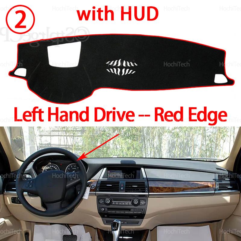 Dashboard Cover Avoid Light Anti-Slip Anti-dirty Mat Pad Sunshade Dashmat Protect for BMW X5 E70 X6 E71 2007-2013 LHD RHD