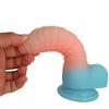 New Luminous Silicone Dildos with Suction Cup Glow In Dark Colorful Penis for Beginners Female Men Masturbator Sex Toy For Adult