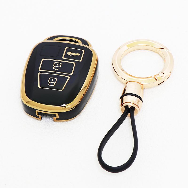 Soft Tpu Car Key Cover Case Keyless For Toyota Camry Rav4 Corolla Tacoma Vios Prius C Highlander Accessories