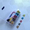 50Pcs/Set Fuse 3 Pins Automotive Car Fuse for Ford Focus Mondeo Dodge 5A 7.5A 10A 15A 20A