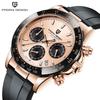 Pagani Design New TOP Brand Luxury Men's Watch with Box Multi-functional 100m Waterproof Fashion Luminous Men's Quartz Watches