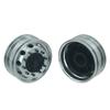 1 Pair Metal Front Rear CNC Wheel Hubs for 1/14 Tamiya RC Truck For Scania 770s For Volvo FH16 For Man