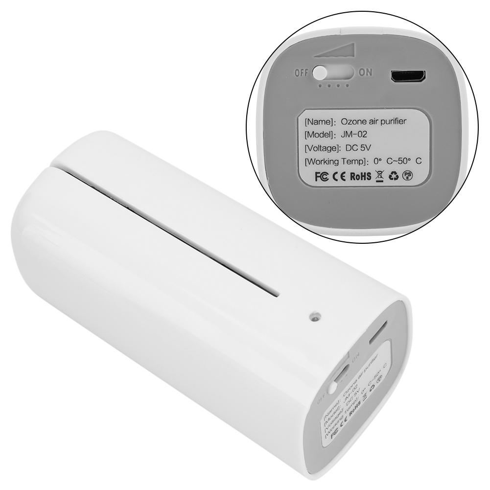 Rechargeable Refrigerator Deodorizer Ozone Air Purifier Sterilization Deodorization