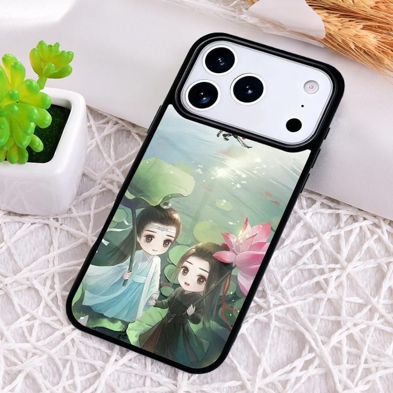 The Untamed Lan Zhan Wei Ying Shockproof Phone Case for iPhone 17 Air 16e 15 11 12 14 13 Pro Max Cover Coque