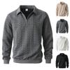 Hooded Zip Up Sweater For Men With Fleece Knit Fabric Casual Autumn Winter Wear