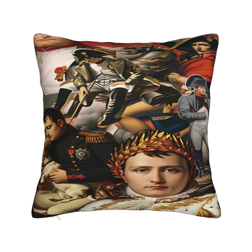 Napoleon Bonaparte Pillow Case  Cute Funny Pillow Cover Comfy Pillowcases For Chair Sofa Home Decor