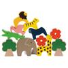 Animal Seesaw Balance Beam - Educational Stacking Blocks for Ages 3-6
