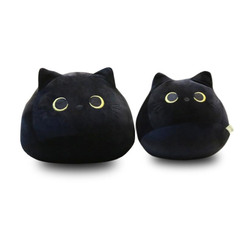 Cartoon Cat Throw Pillow Cute Animal Party Background Decoration Supplies for Children Girl Boys Birthday Party