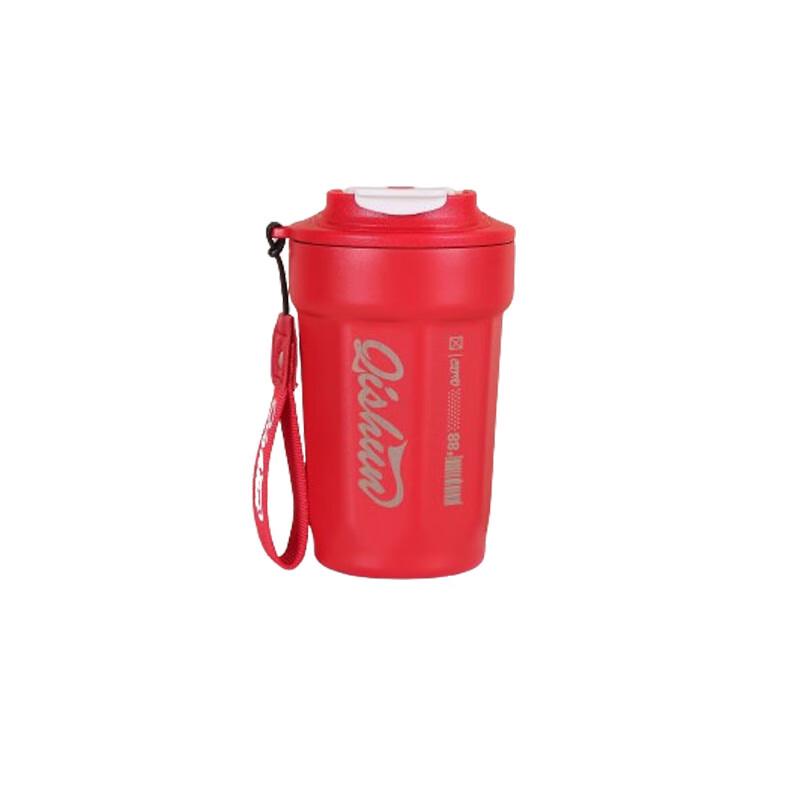 Huawensen 316 Stainless Steel Insulated Coffee Mug with Carrying Rope