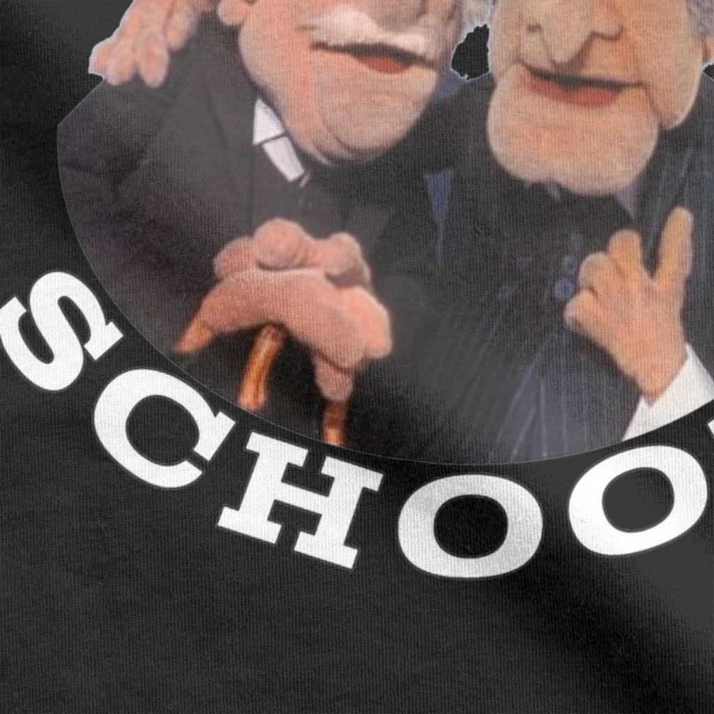 Men Statler And Waldorf T Shirt 100% Cotton Clothing Vintage Short Sleeve Round Neck Tee Shirt Printed T-Shirt