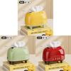 Modern Minimalist Plastic Tissue Box With Logo For Living Room And Bedroom Decor