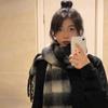 Thickened Warm Women'S Scarf Winter Multifunctional Shawl Soft And Comfortab