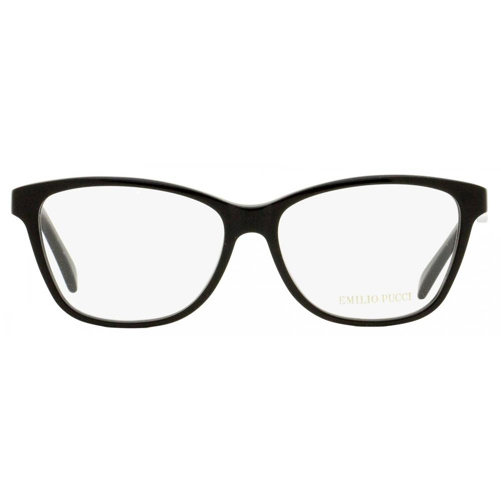 Emilio Pucci Women S Rectangular eyeglaSSeS Ep5024 001 Black 54mm 001