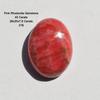 Natural Pink Rhodonite Gemstone Cabochon, Rare Rhodonite Cabochon (45 Carats) Oval Shape 26x20x7.6 MM