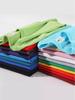 T-shirt da Uomo Girocollo Manica Corta 180g Cotone - Colore Unico Bianca per Stampa Logo Fai-da-te