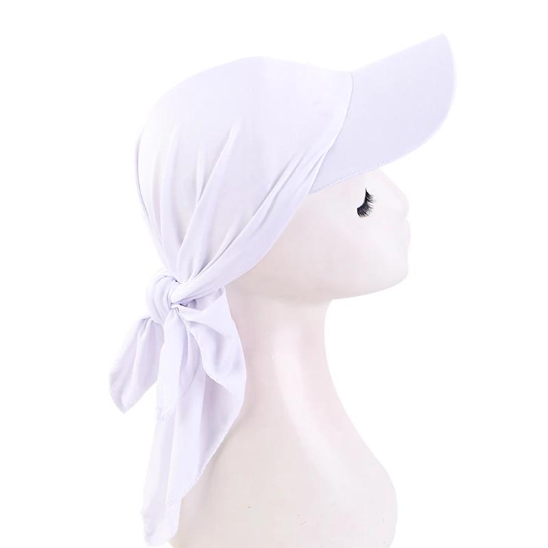 2024 New Instant Hijabs Hijab Cap for Women Bonnet Voile Muslim Sun Hats Scarf Wrap Baseball Caps Bandana Hijab Bonnet Turban