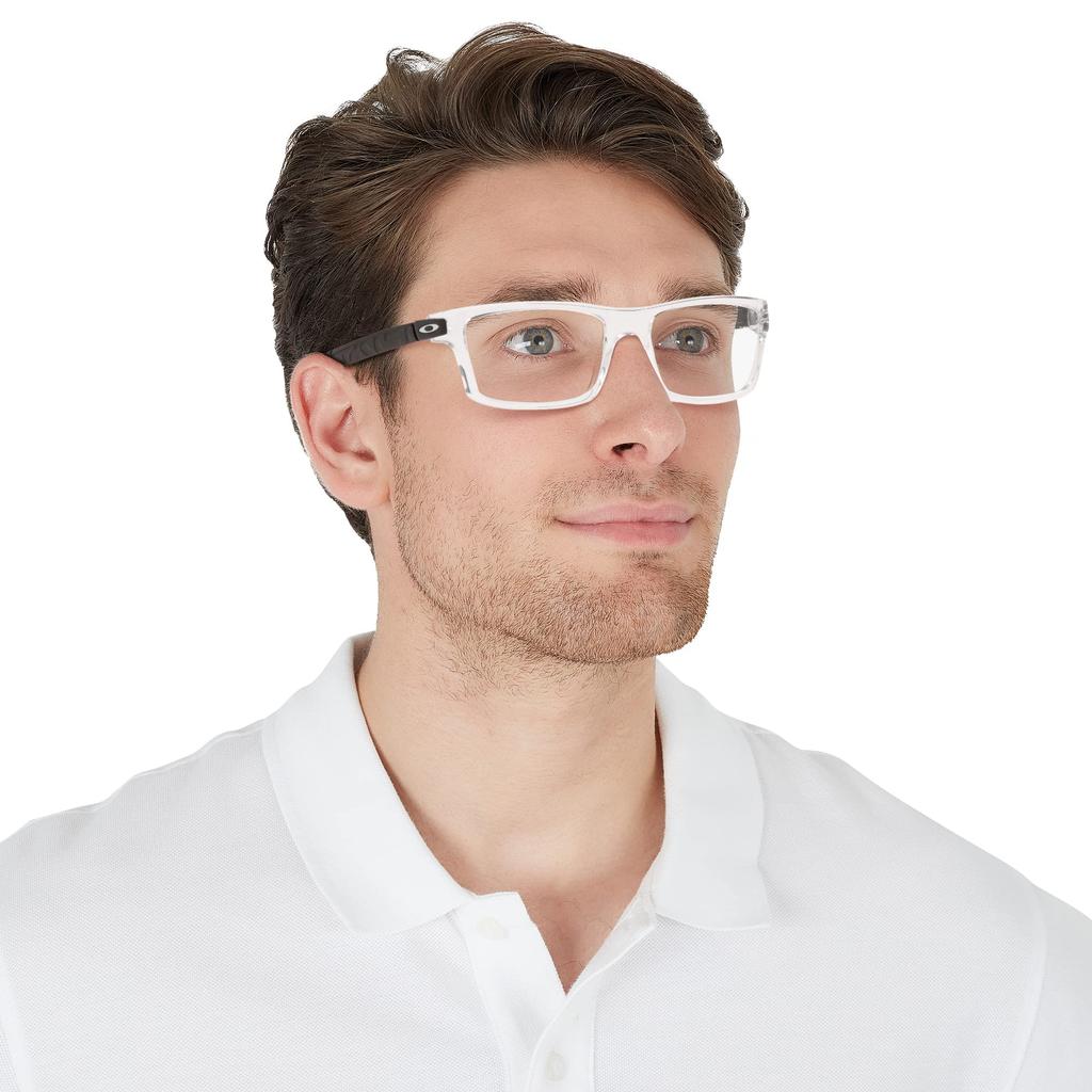 Eyeglasses 0OX8026 POLISHED CLEAR 54 Frame Only Sports [Oakley] Men's