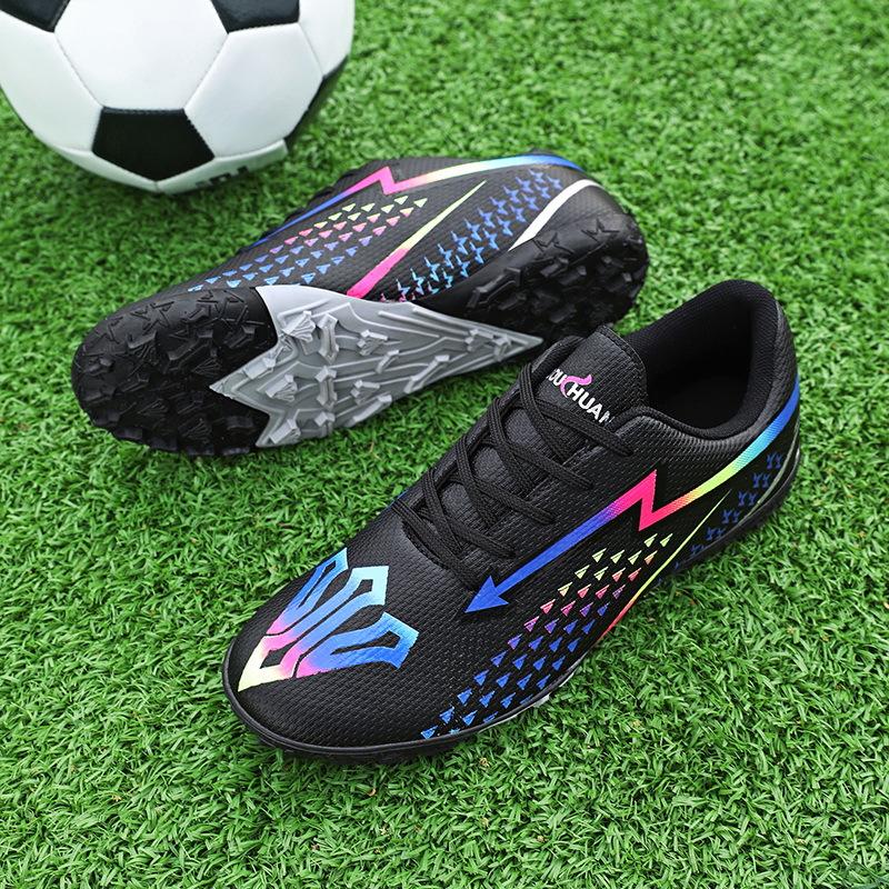 2025 New Broken Nails Children's Football Shoes Men's Adult Sports Training Shoes Men's and Women's Youth Sports Shoes