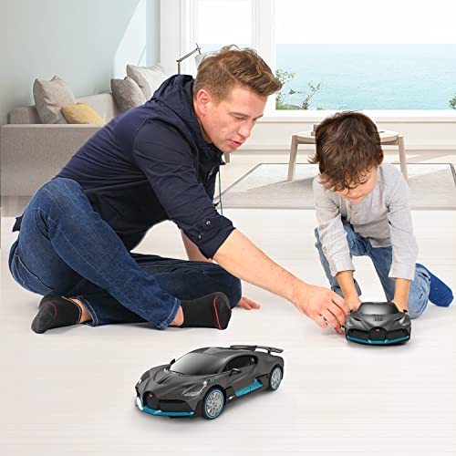 RASTAR Bugatti RC Car 1:24 Scale Bugatti Divo RC Radio Control Car Gray