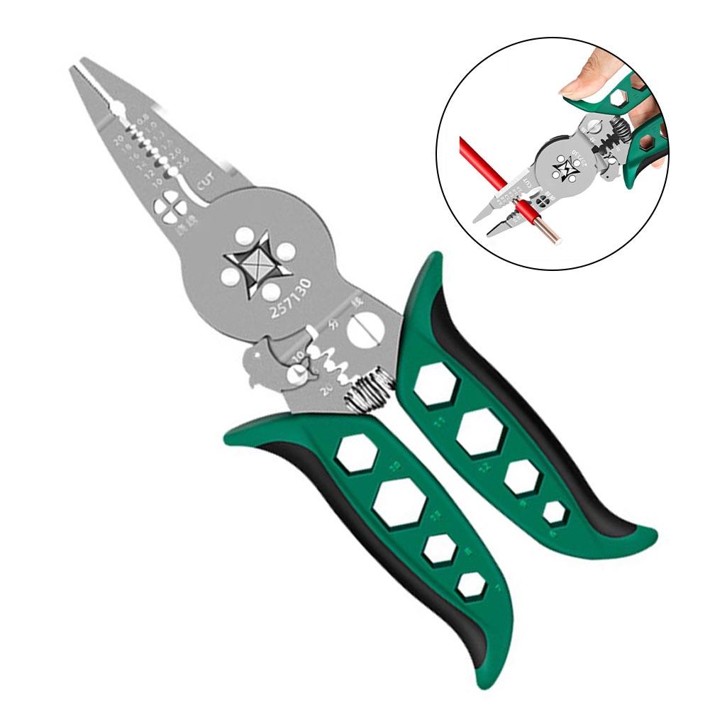 Crimping Pliers And Wire Stripping Pliers Crimping Pliers Heavy-Duty Wire Stripper & Crimping Tool Ergonomic Multi-Functional