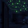 Luminous Wall Stickers for Kids Rooms Dots Stars Wall Decals Glowing Stickers Wall Decals Glow In The Dark Home Decor