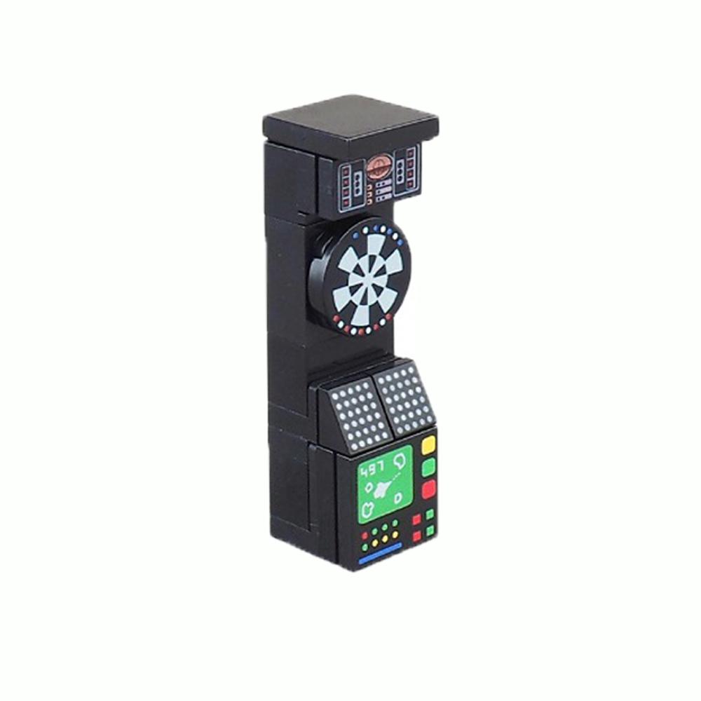 MOC Bricks Accessories City Supermarket Shop Store Building Blocks Street View Drink Food Vegetable Food Dessert Blocks Printed