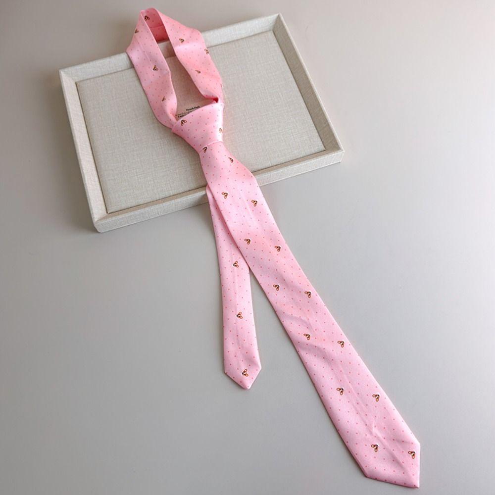 Korean Striped Tie Stripe JK Ties Casual Waist Belt  Performance