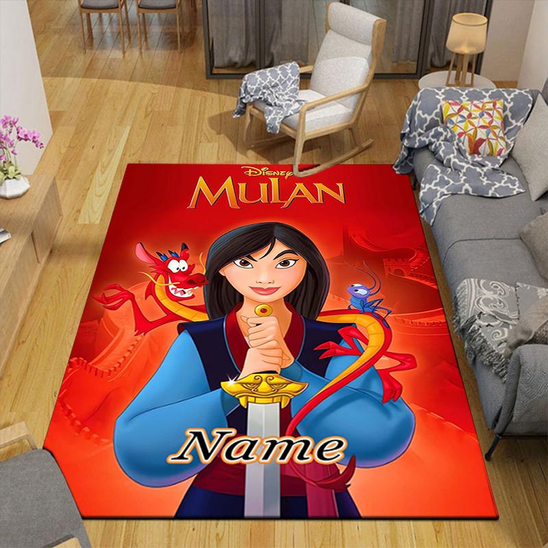 Custom 1Pc Princesses Pink Fantasy Rug Office Carpet Indoor Outdoor Entrance Doormat Nonslip Soft And Comfortable Living Room D916218