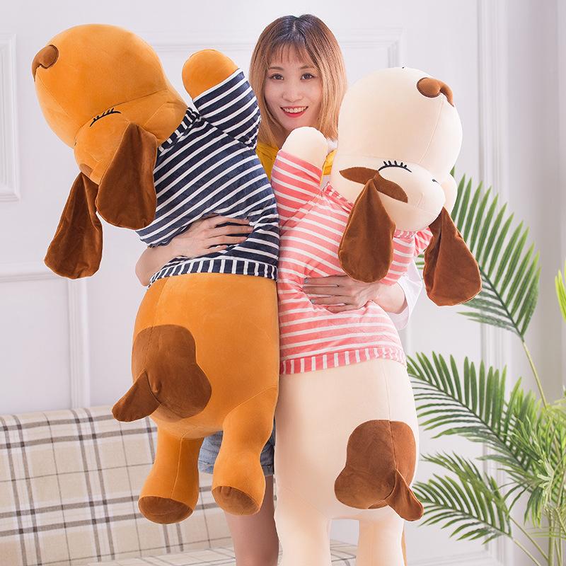 Cute Puppy Plush Toy Long Sleeping Pillow Girl Legs Doll Kid Birthday Gift Girl