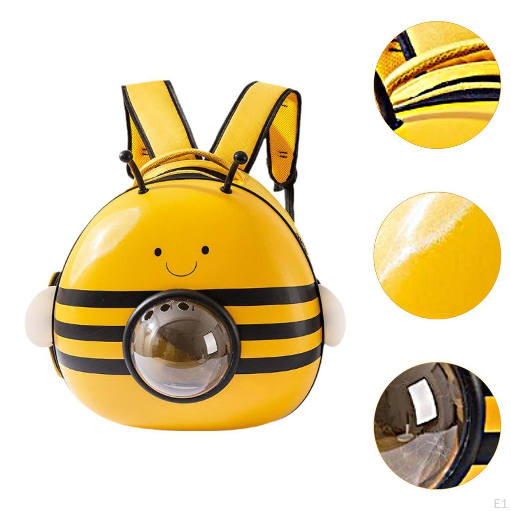 Bee Cats Backpack Carrier Dog Space Capsule Pet Bag Outdoor for Park