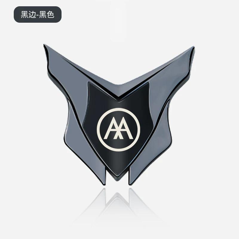 Emma Motorcycle Electric Car All-metal Decorative Sticker 3D Three-dimensional Modified Shield Logo Front Windshield Side Logo Badge Logo