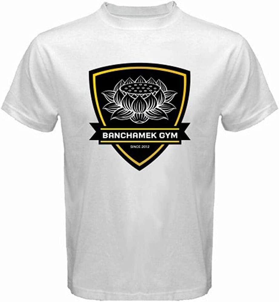 Banchamek Gym Buakaw Por Pramuk Muay Thai Men s White T-Shirt 4XL белый