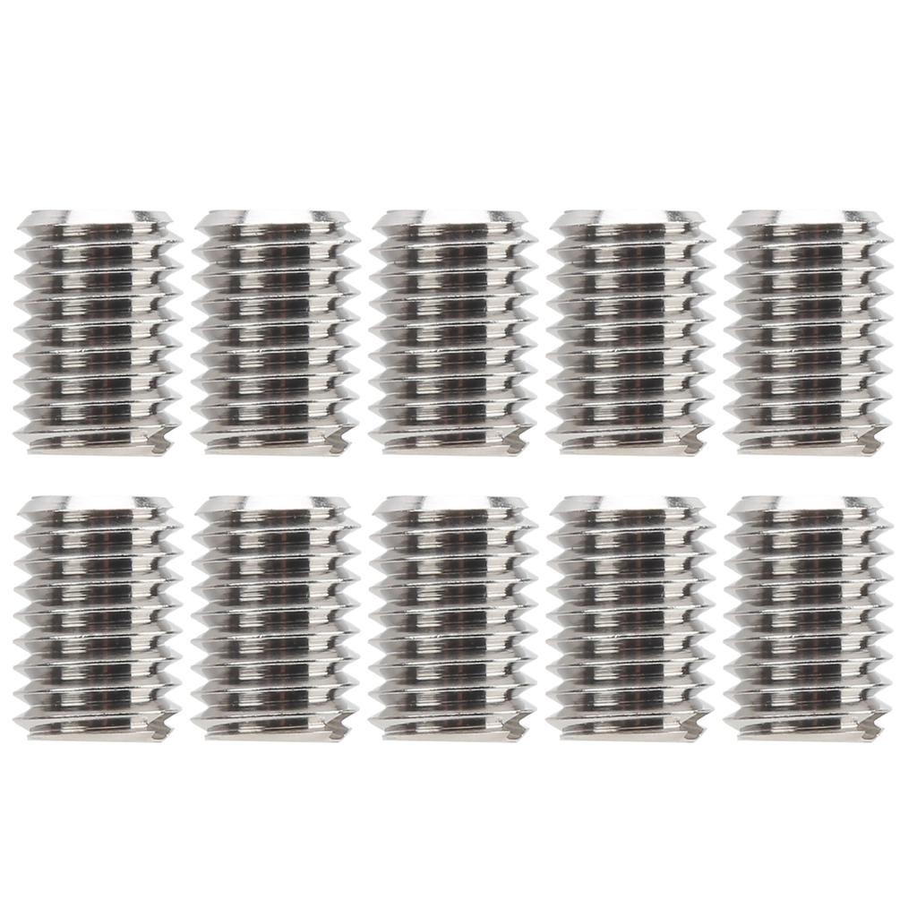 10Pcs Thread Inserts Male Female Reducing Nut Repair Tool Stainless Steel Fastener