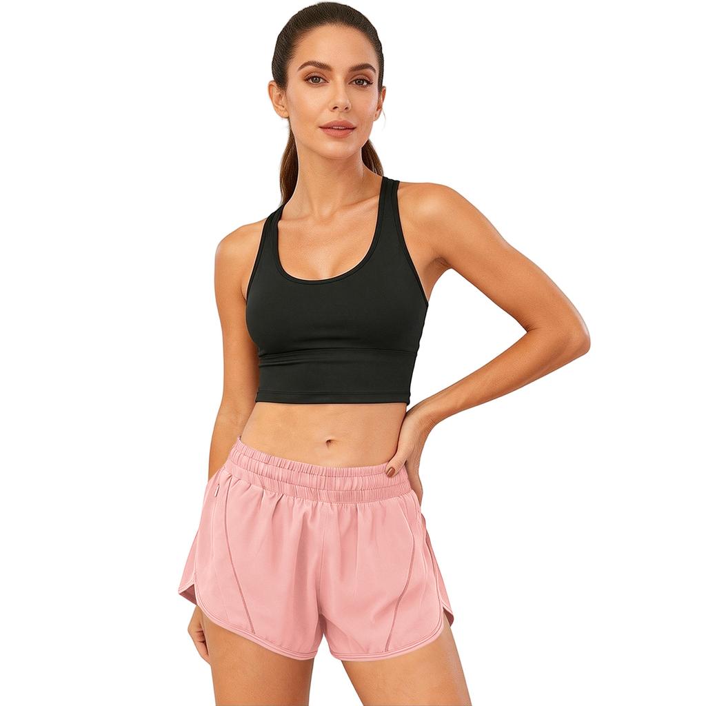 Women's Casual Loose Color Pants Pocket Utility Shorts