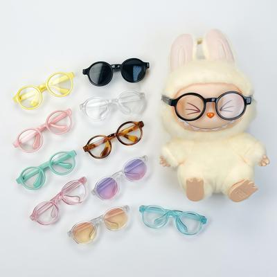 Fashion Glasses For Labubu Cute Plastic Glasses Toy Glasses Accessories Suitable For Bjd Glasses Gifts