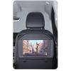 Car Seat Back Hanging Ipad Storage Bag Leather Auto Rear Seat Phone Pocket With Hooks Holder For Kids Interior Accessories