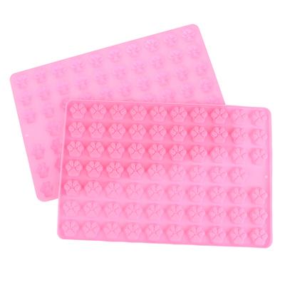 1 Stück Mini-Katzenkralle-förmige Silikon-Keksform DIY Schokoladen-Süßigkeiten-Keksform Eiswürfelherstellung Katze Hund Haustierfutter Backform