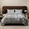 Kuup Satin Surface Duvet Cover Colored Bedding Set Queen Size Quilt Cover High Quality Skin-Friendly Fabric Bedding No Sheet