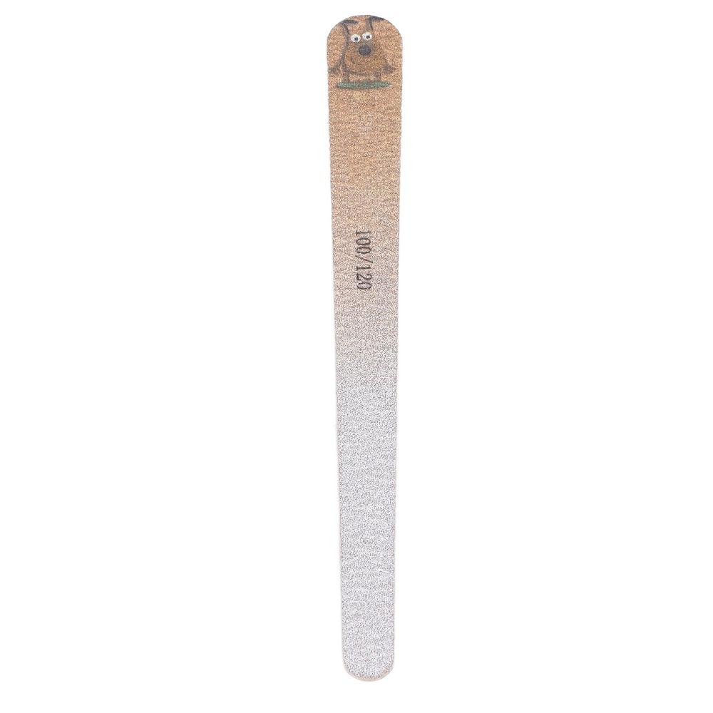 20pcs Reusable Manicure Sanding Strip Yellow Professional Nail Shaping File  For Home Use