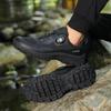 Chaussures de Trekking pour Homme de Haute Qualité Boucle Rotative Chaussures de Randonnée Homme Baskets Décontractées d'Extérieur Homme Chaussures de Marche Respirantes Antidérapantes