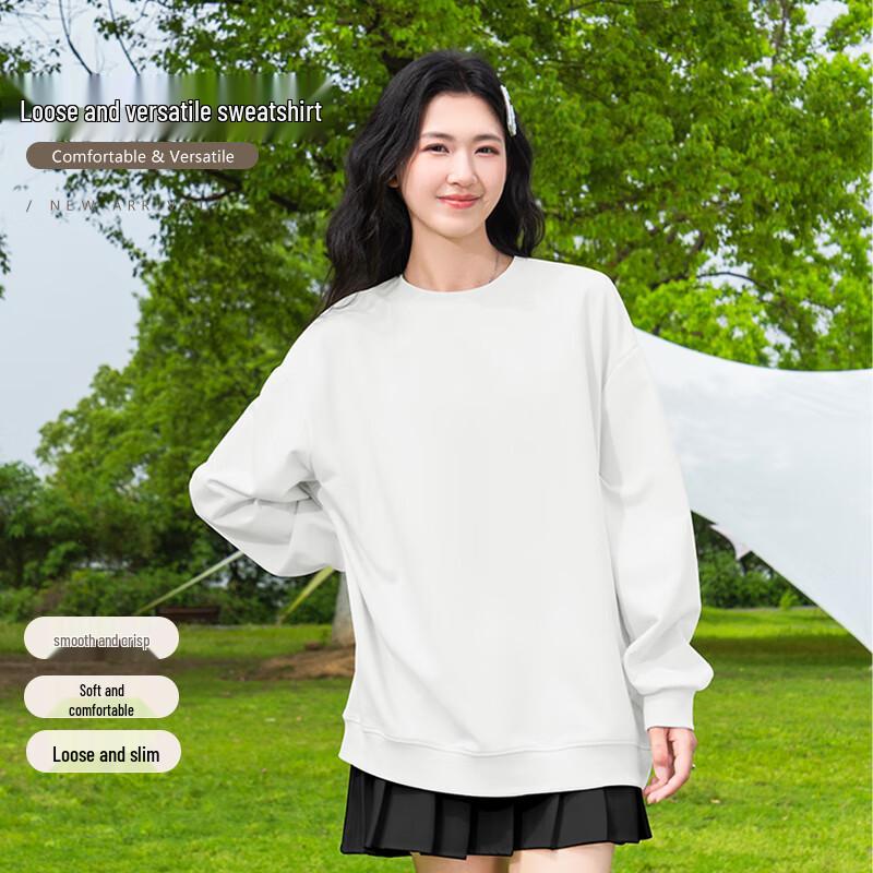 Baleno Women's Donut Graphic Oversized Sweatshirt