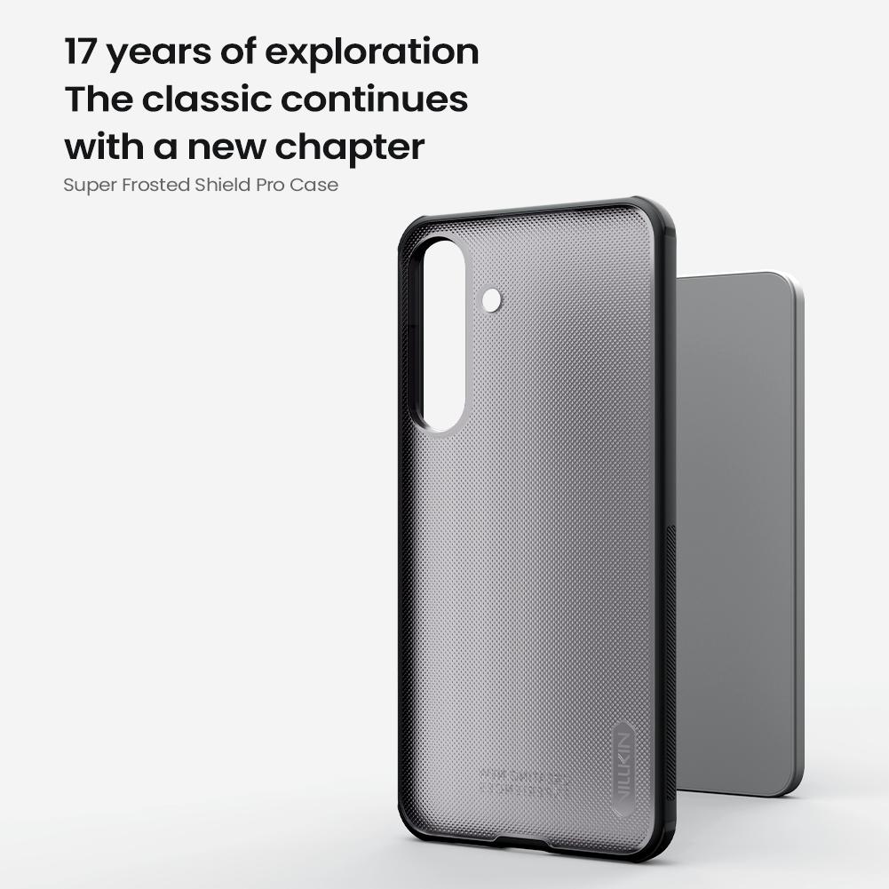 For Samsung Galaxy S25 FE Phone Case Nillkin Super Frosted Shield Pro Hard PC+TPU Shell Shockproof Back Cover