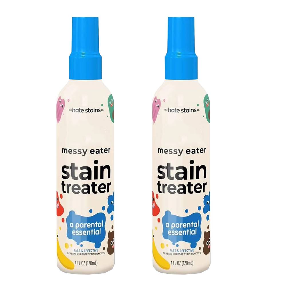 Portable Stain Remover Spray Treater Set For Laundry Fabric Oil Remover Effective Laundry Spray For Food Pet Candle Stains