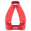 Womens Backless Cutout Front Camisole Vest Tops Halter Night Club Wear Lingerie Leather Crop Top Latex Bustier