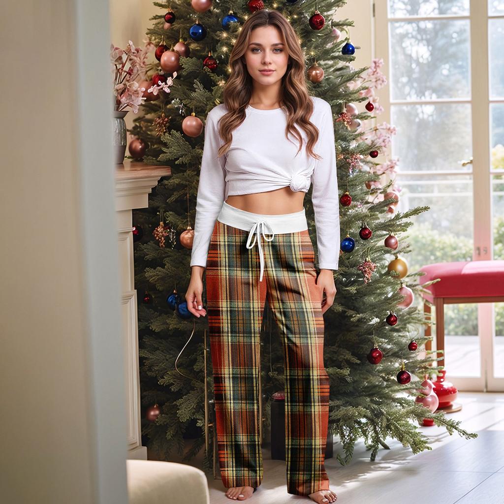 Women Winter Soild Color Pants Full Length Long Trousers Sports Pants