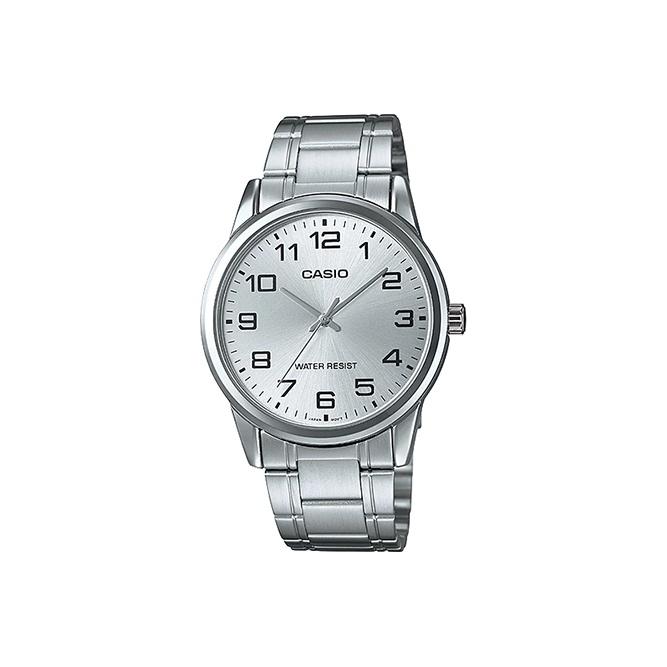 CASIO Men Standard Series Silver Watch MTP-V001D-7B MTP-V001D-7B Silver Dial