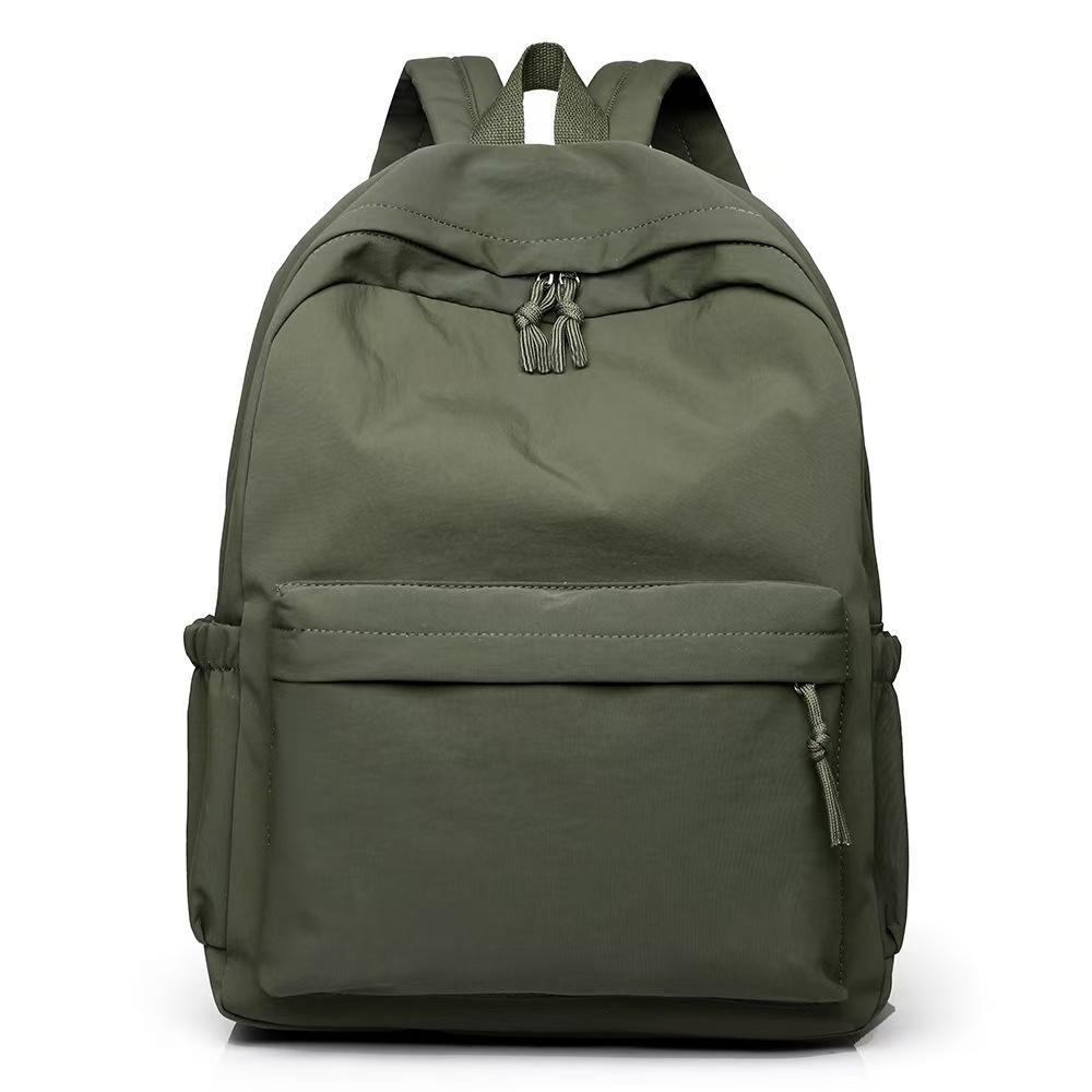 Schoolbag high-end fashion casual schoolbag large capacity street versatile men's and women's casual backpack commuter backpack