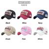 Washed Featur Large Embroidered Peaked Cap Baseball Cap 1932 Stereoembroider Peaked Cap Easiest for Match Sunshade